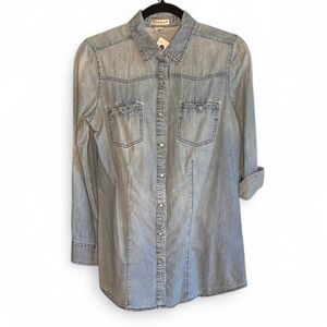 Hannah Light Blue Denim Shirt